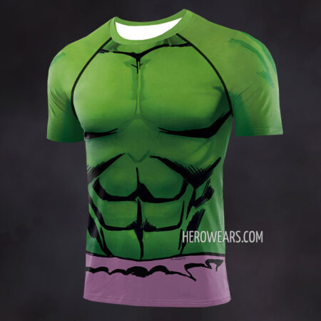 Hulk Compression Shirt Rash Guard