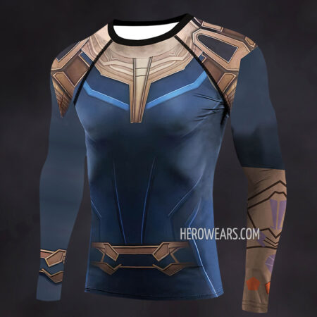 Thanos Compression Shirt Rash Guard