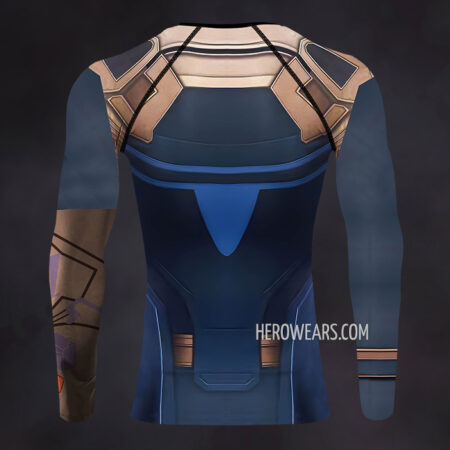 Thanos Compression Shirt Rash Guard