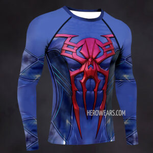 Spiderman 2099 Rash Guard Compression Shirt