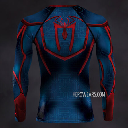 Spiderman Unlimited Rash Guard Compression Shirt