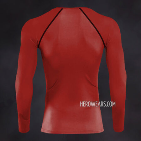 Iron Man Compression Shirt Rash Guard