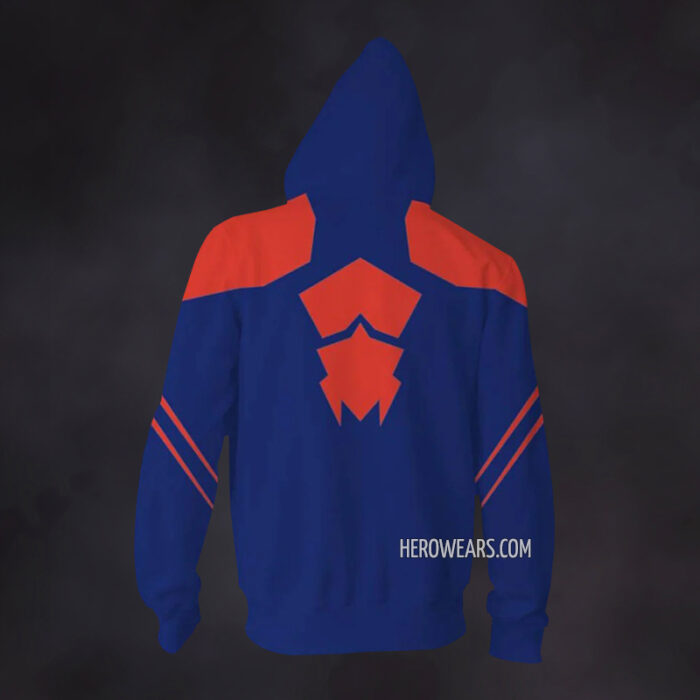 Spiderman 2099 Miguel O'Hara Zip Up Hoodie