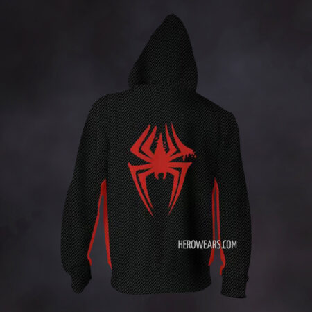 Miles Morales Zip Up Hoodie