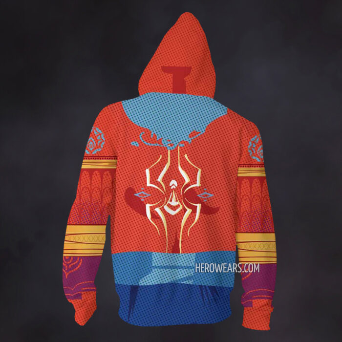 Spiderman Pavitr Prabhakar Zip Up Hoodie