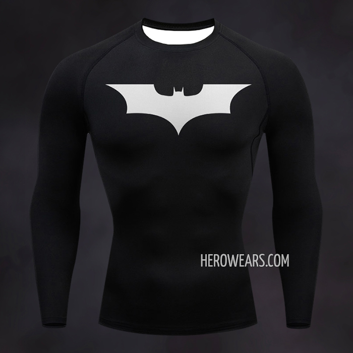 Batman Compression Shirt Rash Guard