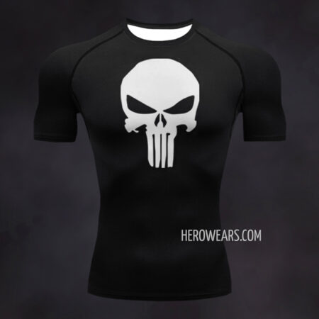 The Punisher Compression Shirt Rash Guard