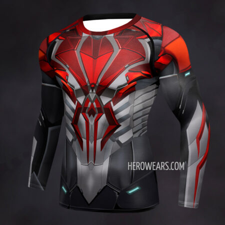 Spider Man 2099 Rash Guard Compression Shirt