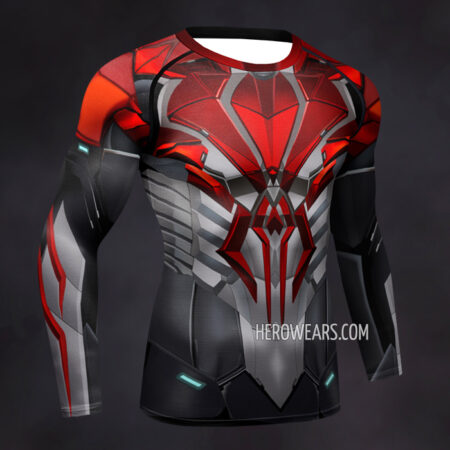 Spiderman 2099 Rash Guard Compression Shirt