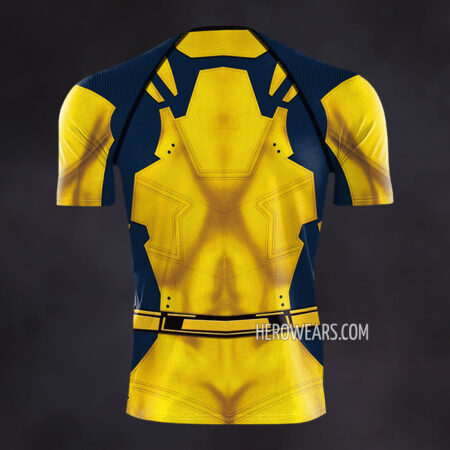 Wolverine Rash Guard Compression Shirt