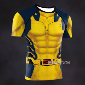 Wolverine Rash Guard Compression Shirt