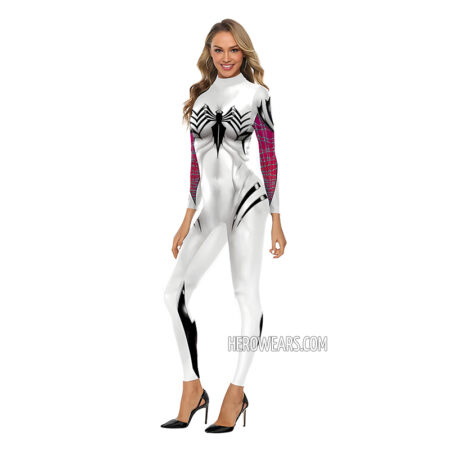 Women's Anti-Gwenom Costume Body Suit