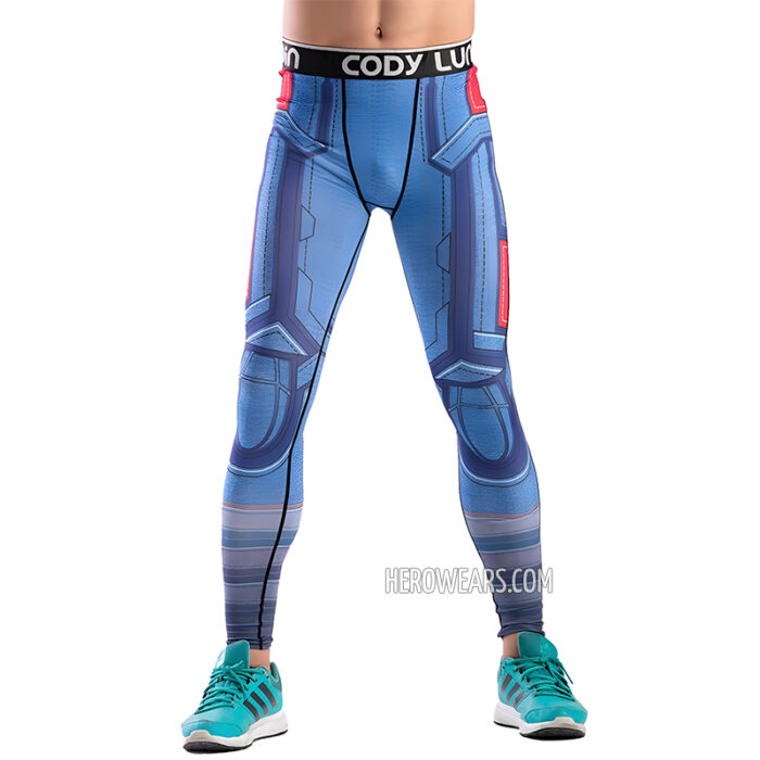 Captain America Costume Body Suit