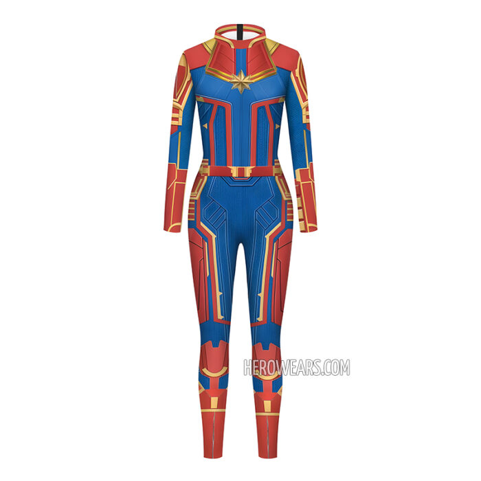 Women's Captain Marvel Costume Body Suit