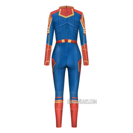 Women's Captain Marvel Costume Body Suit