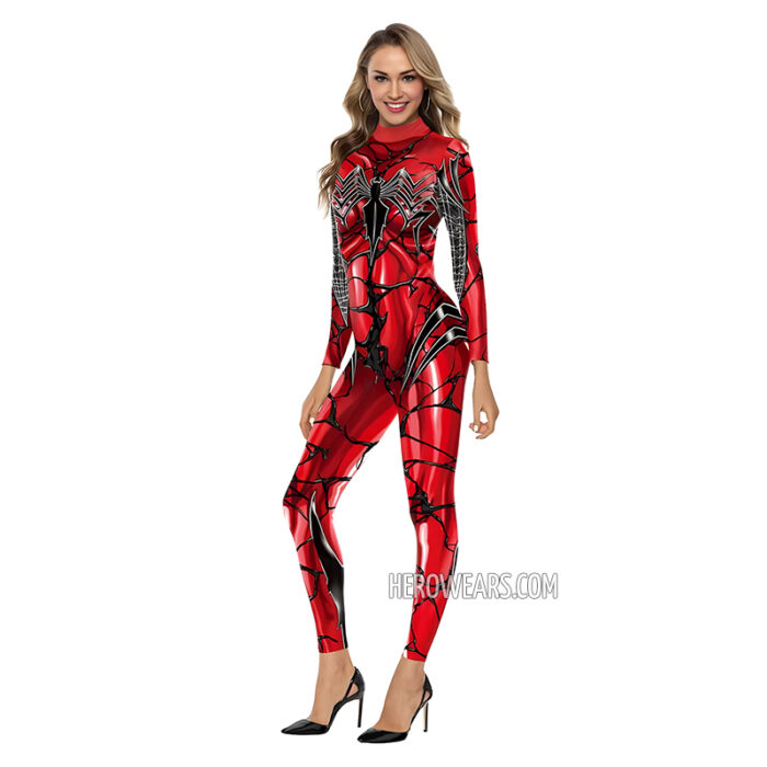Women's Carnage Costume Body Suit