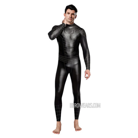 Dark Spiderman Costume Body Suit