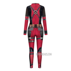 Women's Deadpool Costume Body Suit