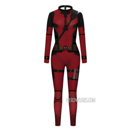 Deadpool Costume Body Suit