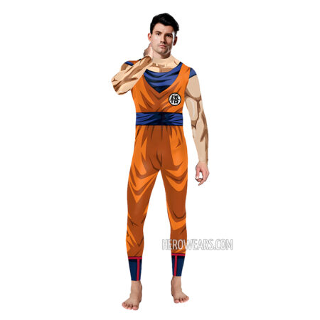Goku Costume Body Suit