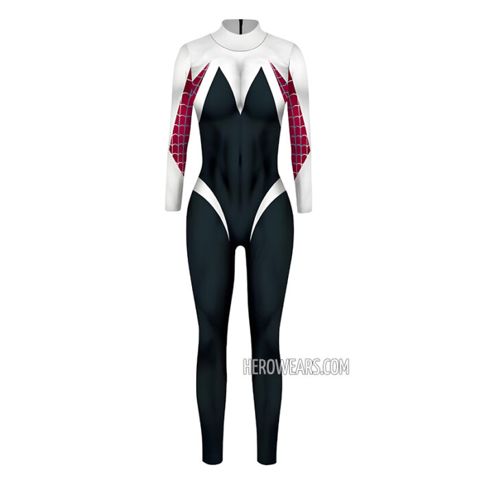 Women's Gwen Stacy Costume Body Suit