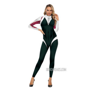 Women's Gwen Stacy Costume Body Suit