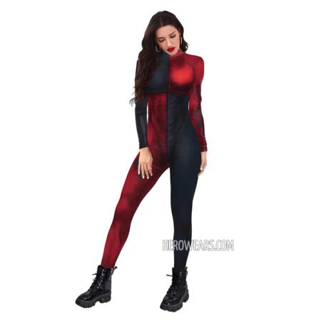 Women's Harley Quinn Costume Body Suit