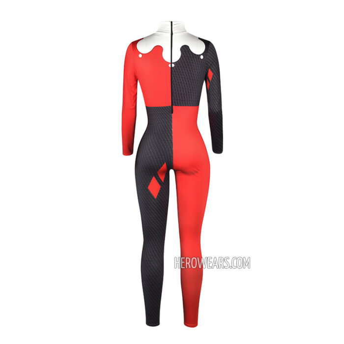 Women's Harley Quinn Costume Body Suit