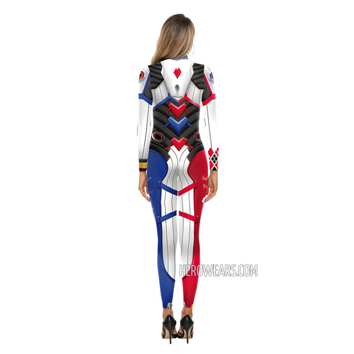 Women's Harley Quinn Costume Body Suit