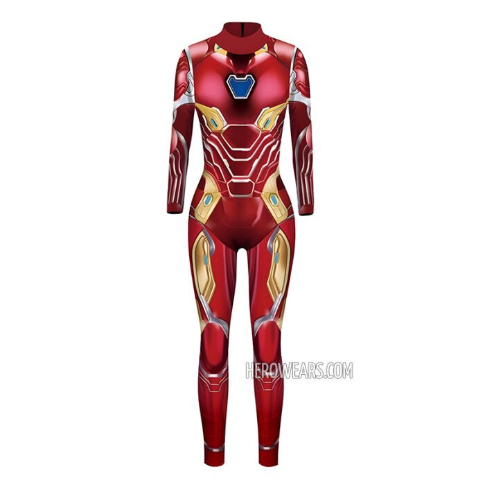 Women's Iron Man Costume Body Suit