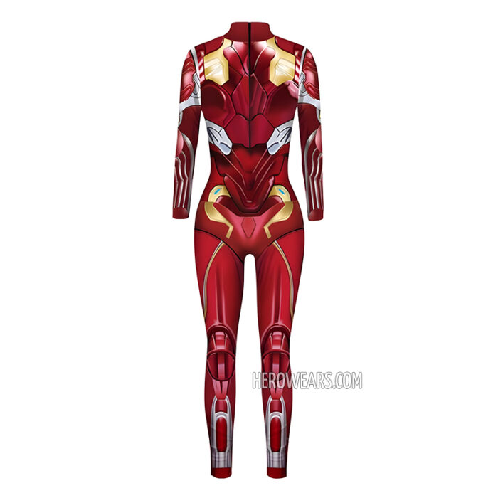 Women's Iron Man Costume Body Suit