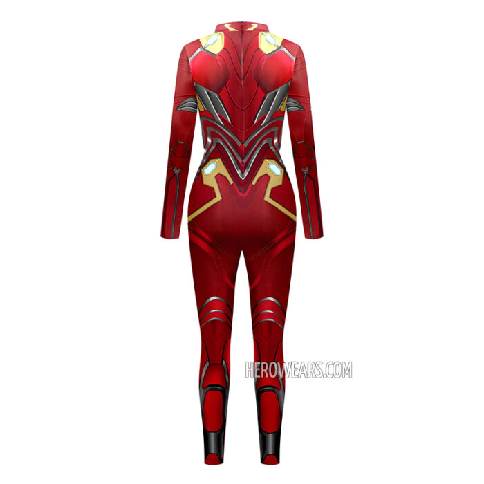 Women's Iron Man Costume Body Suit