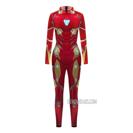 Women's Iron Man Costume Body Suit