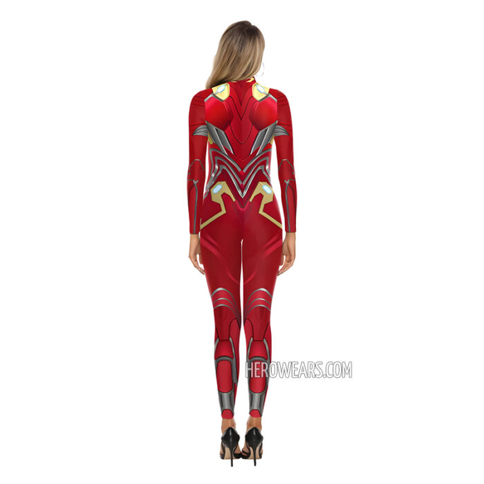 Women's Iron Man Costume Body Suit