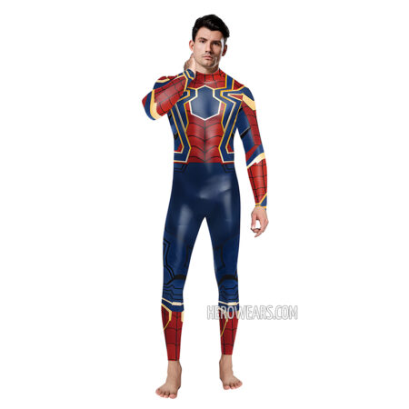 Iron Spider-Man Costume Body Suit