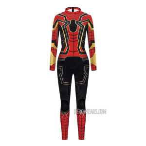 Women's Iron Spider-Man Costume Body Suit