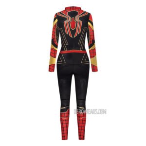 Women's Iron Spider-Man Costume Body Suit