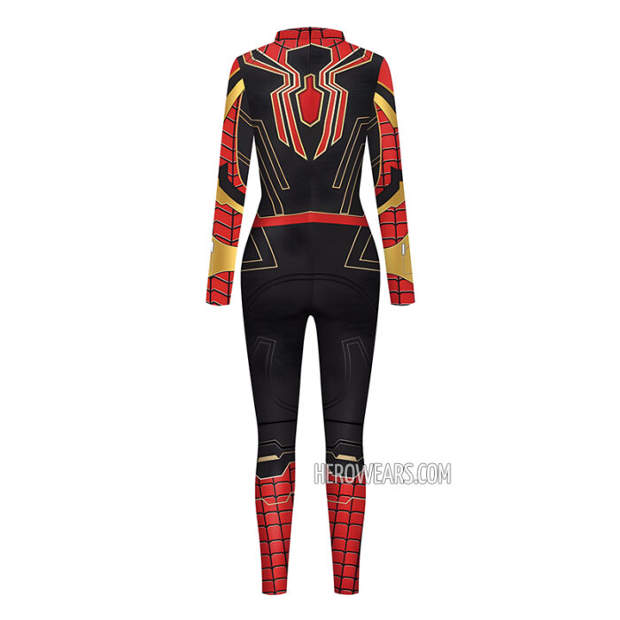 Women's Iron Spider-Man Costume Body Suit