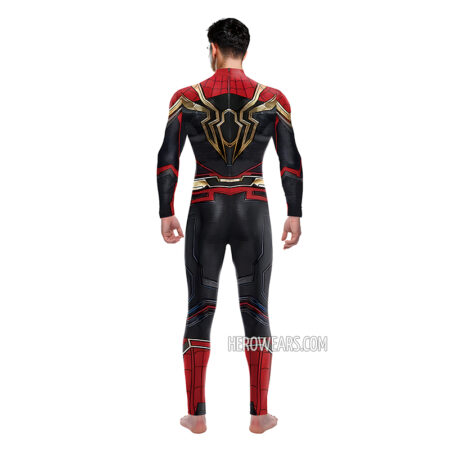 Iron Spider-Man Black Costume Body Suit