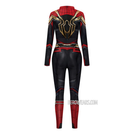 Iron Spider-Man Black Costume Body Suit