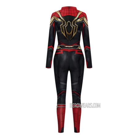 Women's Iron Spider-Man Costume Body Suit