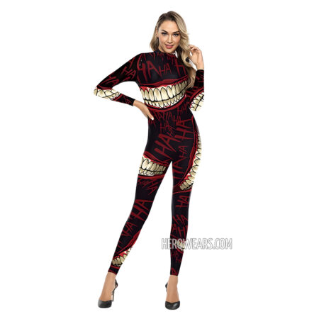 Women's The Joker Costume Body Suit