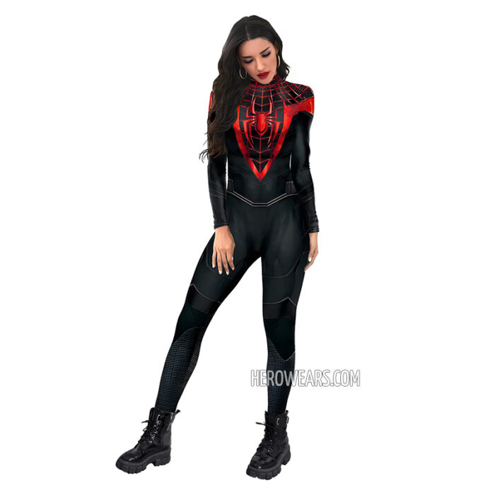 Women's Miles Morales Uptown Costume Body Suit