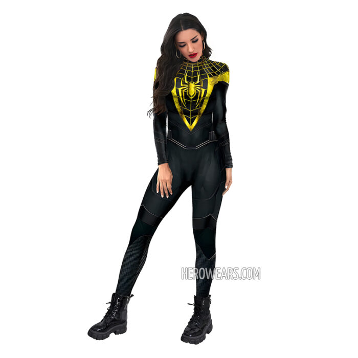 Women's Miles Morales Uptown Costume Body Suit