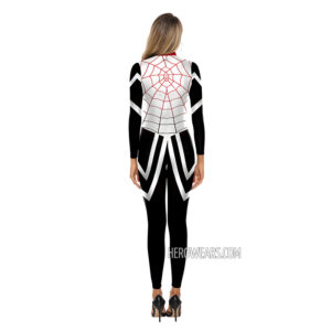 Women's Silk Spider Cindy Moon Costume Body Suit