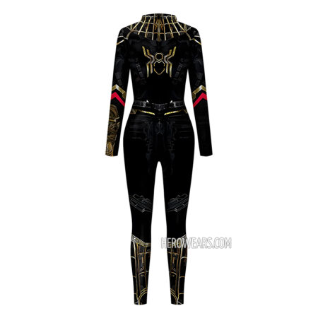 Spiderman Black & Gold Costume Body Suit