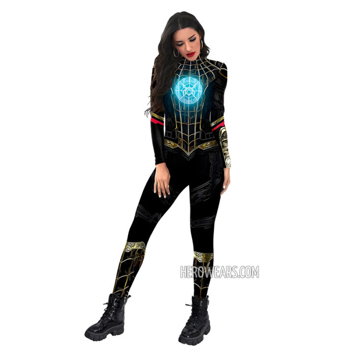 Women's Spiderman Costume Body Suit