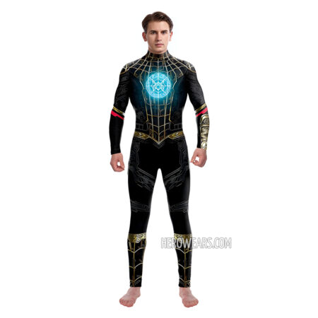 Spiderman Black & Gold Costume Body Suit