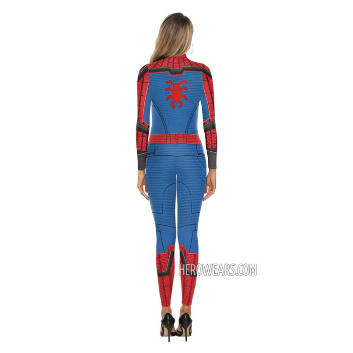Women's Spiderman Homecoming Costume Body Suit