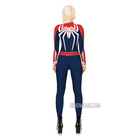 Women's Spiderman Insomniac PS4 Costume Body Suit